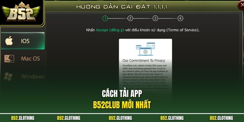 Cách Tải App B52Club