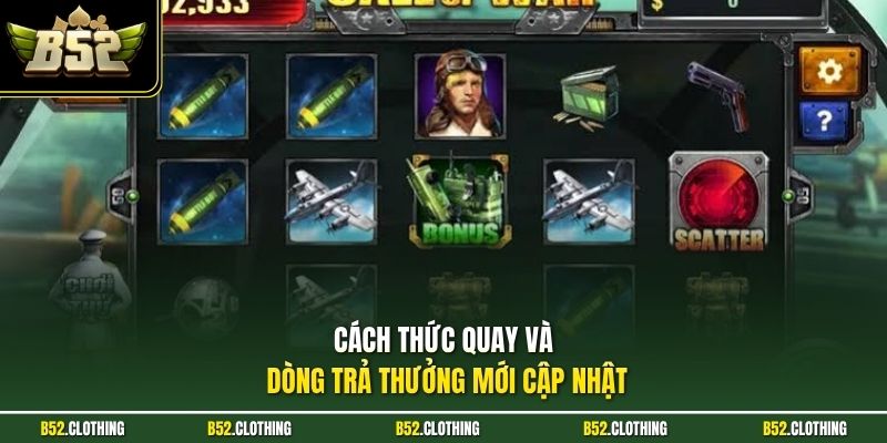 Cách thức quay và dòng trả thưởng mới cập nhật